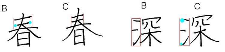 活字と手書き文字3