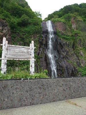 浜益町「白銀の滝」画像