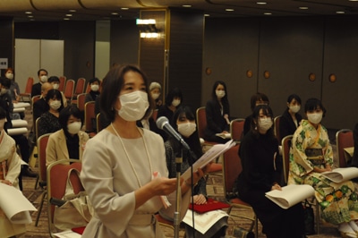 令和２年師範認証式謝辞橋本笑翠