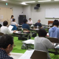 全日本書芸文化院主催東京書道講習会写真