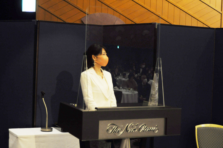 全日本書芸文化院創立70周年記念祝賀会司会山田加奈