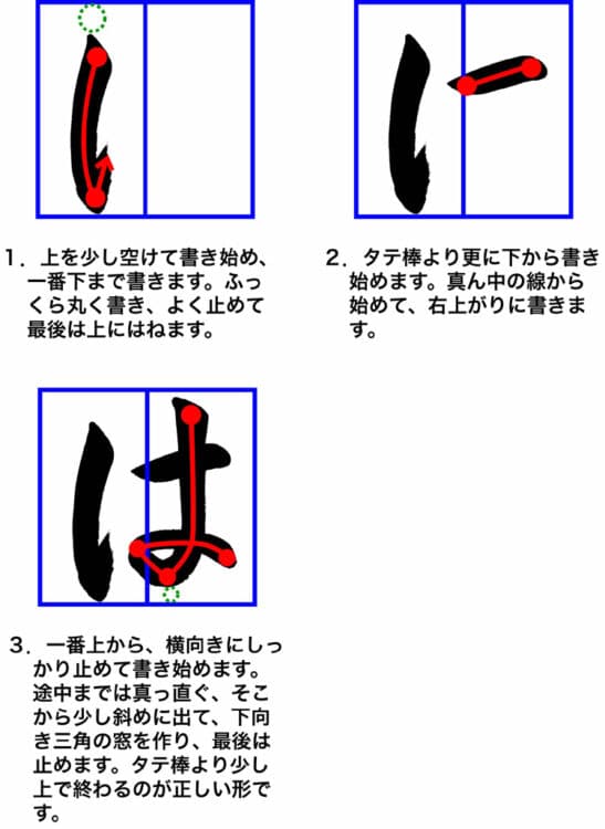 子どもに教えるコツ～ひらがなの「は・ひ・ふ」新潟県見附市土屋彩明