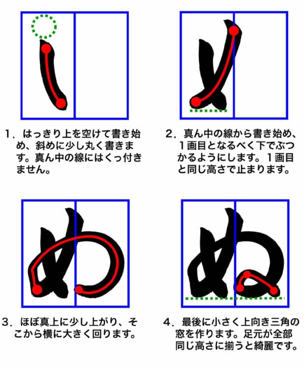 子どもに教えるコツ～ひらがなの「ぬ・ね・の」新潟県見附市土屋彩明