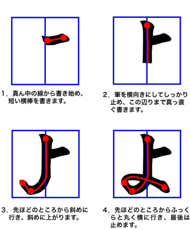 子どもに教えるコツ～ひらがなの「よ・ら・り」新潟県見附市土屋彩明