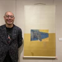 「第92回以白会表装展」～銀座・鳩居堂画廊～全書芸展表具屋加藤聴松堂の加藤清美・中島霽月堂の中島大輔