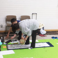全日本書芸文化院全書芸東京飯田橋レインボービル漢字かな書道講習会2025十七帖・礼器碑・石山切伊勢集・針切