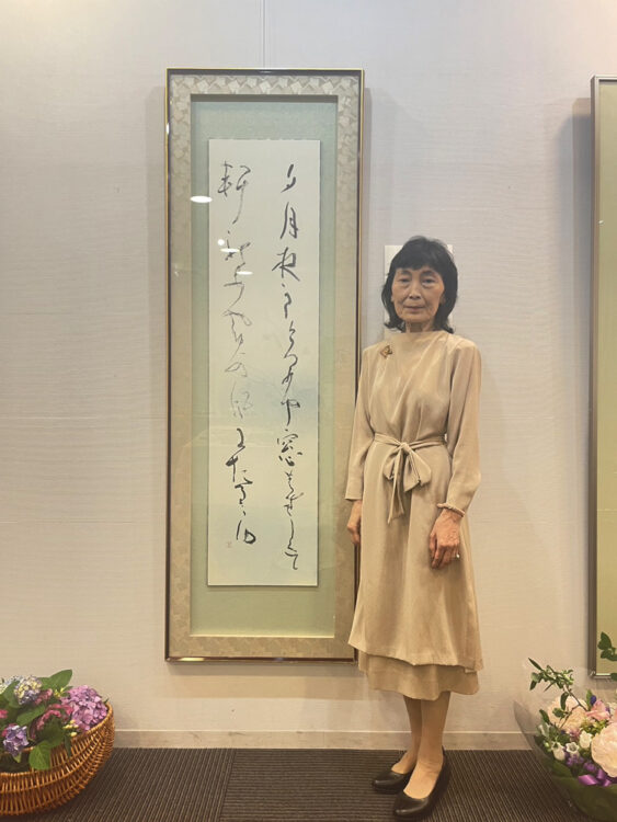 第28回光風松乃會書展:2025年6月21-22日@練馬区練馬文化センター松平光風主宰平百人一首表装アート・フレーム