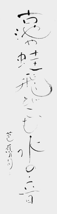 文化庁・東京都後援 公募「第54回全書芸展」委嘱役員小品コーナー2025堀天鶴