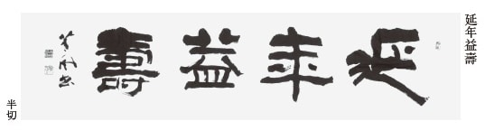 2026年新春随想全日本書芸文化院代表吉田菁風「延年益壽」