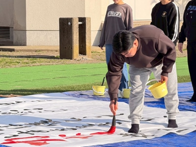 雄山書院の書道パフォーマンス「第6回雄山書院展」2026に展示～鴨川市郷土資料館～滝口蘭邦千葉県鴨川市